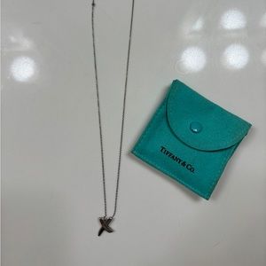 Tiffany X necklace